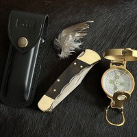 Buck 110 Hunter - Легендарният оригинален сгъваем джобен нож (BU110FG), снимка 7 - Ножове - 40495814