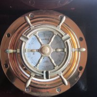 Уникален бронзов барометър рул във витрина , снимка 5 - Колекции - 36902468