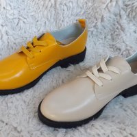Обувки, бежови и жълти, код 149/ББ2/34, снимка 5 - Дамски ежедневни обувки - 38296626