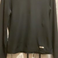 Страхотна наситено черна еластична унисекс фланела еластично трико  блуза Найк - Nike , снимка 8 - Блузи с дълъг ръкав и пуловери - 32491594