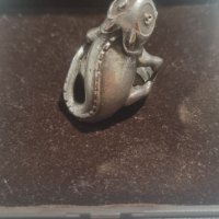 Регулируем пръстен Chameleon античен сребърен месинг, снимка 7 - Пръстени - 43331130