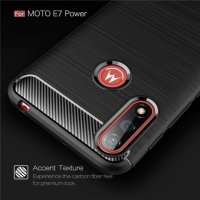 Motorola Moto E7 Power - Удароустойчив Кейс Гръб CARBON, снимка 6 - Калъфи, кейсове - 33509560