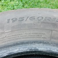 4бр летни гуми 195/60R15. Dunlop Sport Bluresponse. DOT 0713. 5.5 и 6мм дълбочина на шарката. Внос о, снимка 4 - Гуми и джанти - 40532220