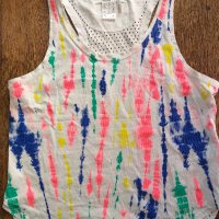 ADIDAS Stellasport TIE-DYE Racer TANK Top - страхотен дамски потник, снимка 7 - Потници - 33292658