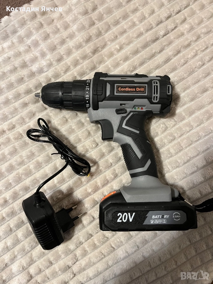 Акумулаторен винтоверт 20v, снимка 1