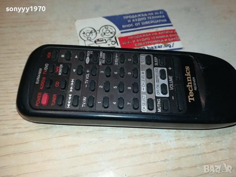 TECHNICS EUR644859 RECEIVER REMOTE CONTROL 2701242007, снимка 1