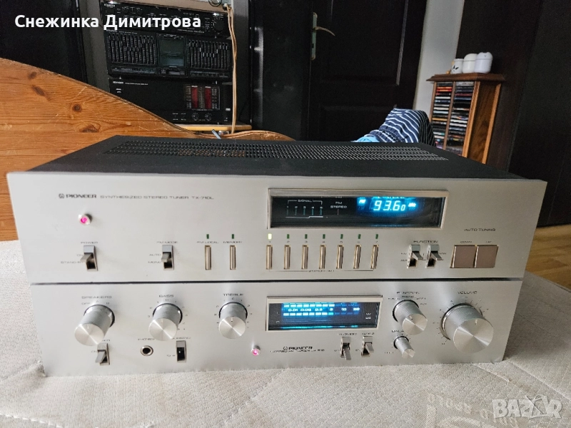 Стерео усилвател Pioneer SA-510 + тунер Pioneer TX-710L, снимка 1