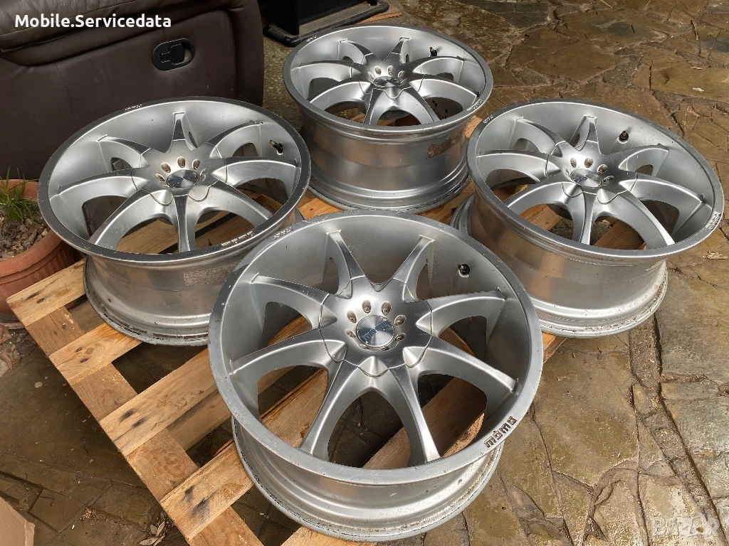 Комплект MOMO Quasar 17″ джанти – 4 броя Добро Състояние, без кривини, снимка 1