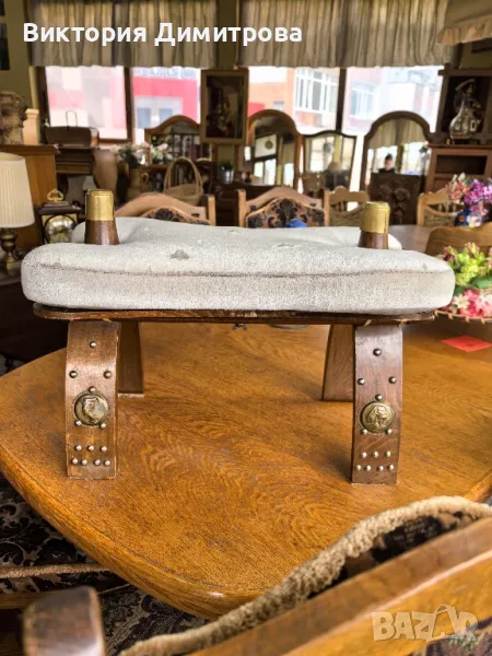 Табуретка камилски седло, снимка 1