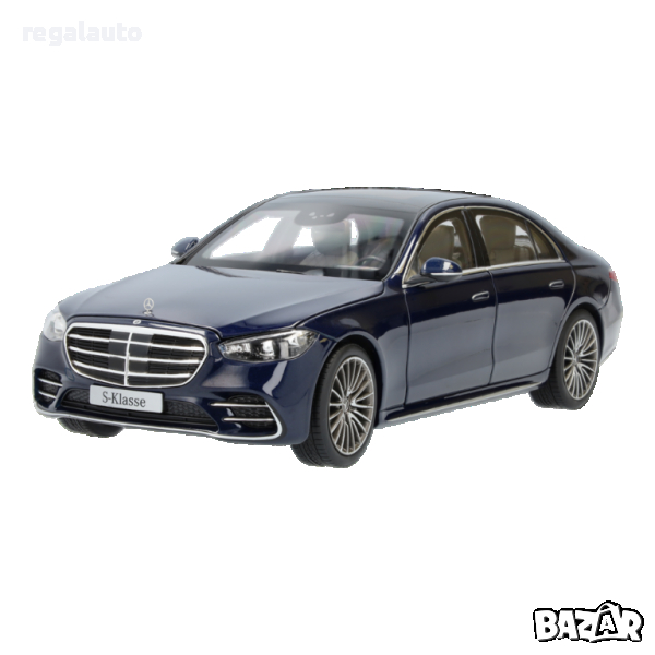 B66960642,Умален модел die-cast Mercedes-Benz S-Klasse Limousine Langversion AMG Line V223,1:18, снимка 1