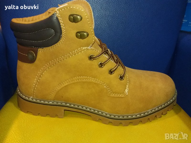 Мъжки боти ROLIYA 130-3 CAMEL, снимка 1