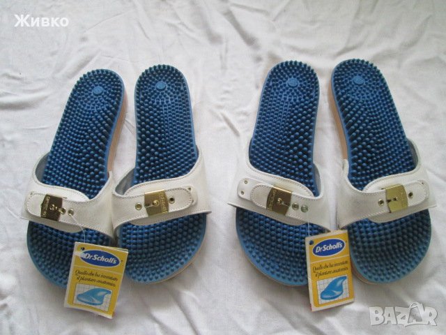 Dr.Scholl's unisex нови, с етикет ортопедични масажиращи сандали, два чифта размер 42 и 43., снимка 1