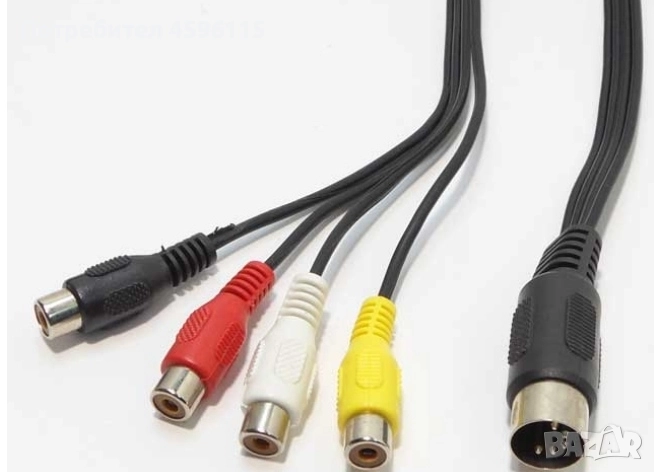 Кабели петица към чинч, снимка 1