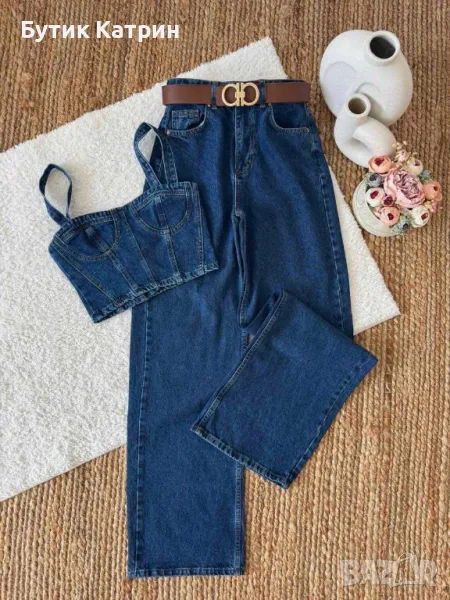 Бюстие деним, снимка 1