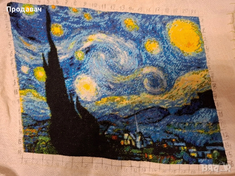 Гоблен " Звездна нощ ", снимка 1