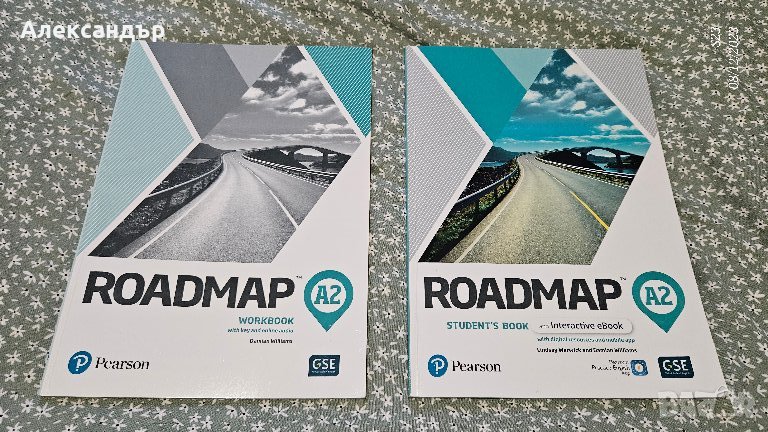 Учебник по английски език Roadmap, ниво Pre-Intermediate (A2), снимка 1