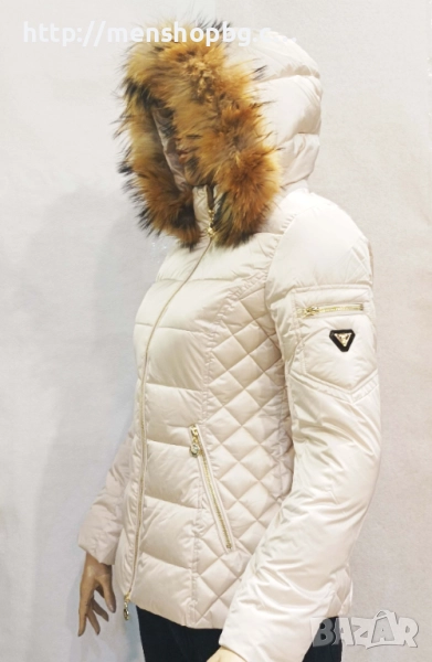 Дамско яке с естествен пух код 16 - 1, снимка 1