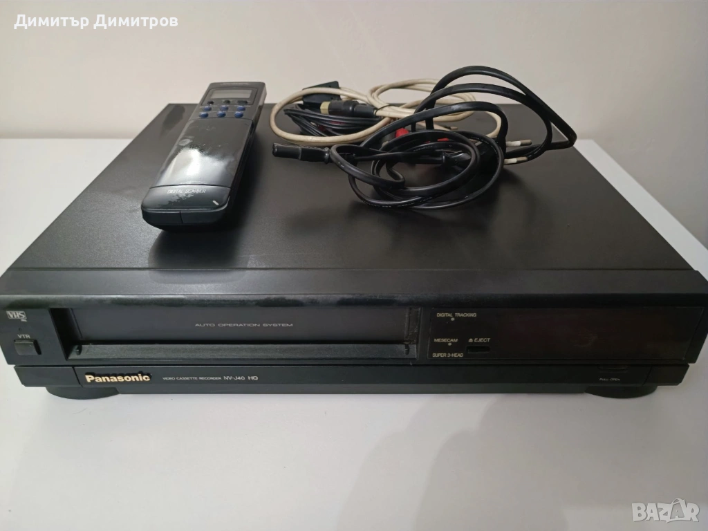 Видеомагнетофон - Panasonic NV‑J40 HQ, снимка 1