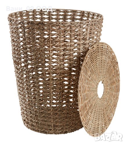 Плетен кош за пране, снимка 1