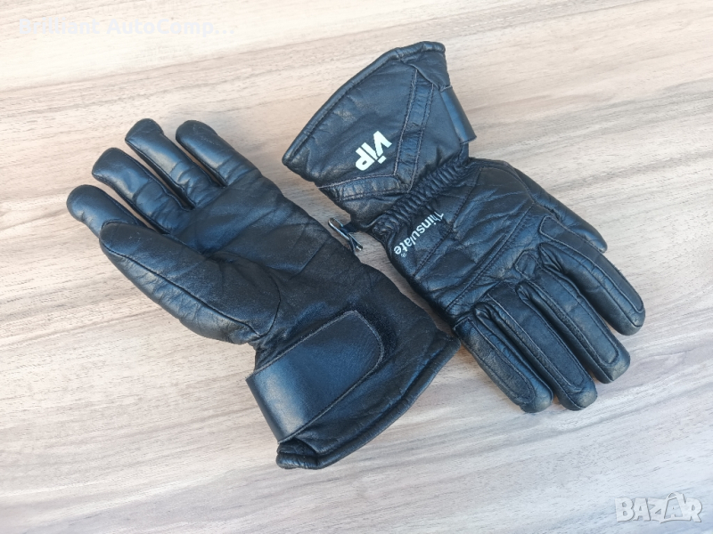 Мото Кожени Ръкавици VIP Thinsulate, снимка 1