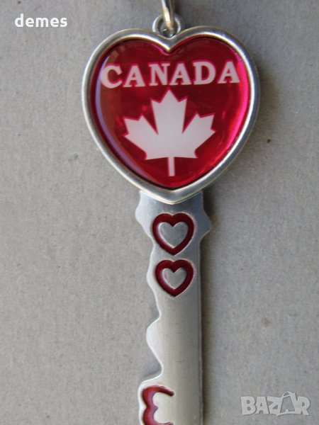 Метален ключодържател-ключ от Канада-серия- 21, снимка 1