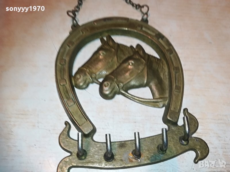подкова-коне мед/месинг внос германия 0205210844, снимка 1