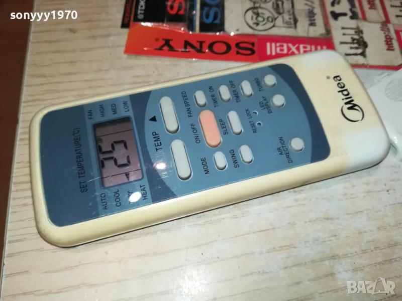 MIDEA-CLIMA REMOTE 0408251000, снимка 1