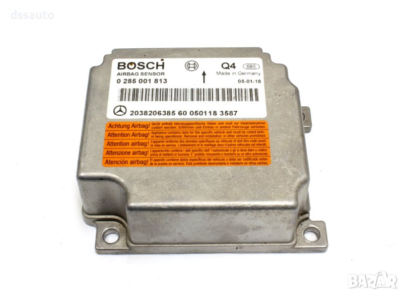  Mercedes W203 W209 SRS Модул еърбег A2038206385 0285011813, снимка 1