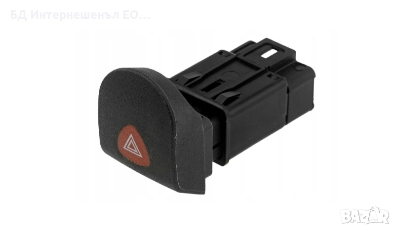 7700308821  Бутон за аварийни светлини Renault, Kangoo MK1, 8 ПИН, снимка 1