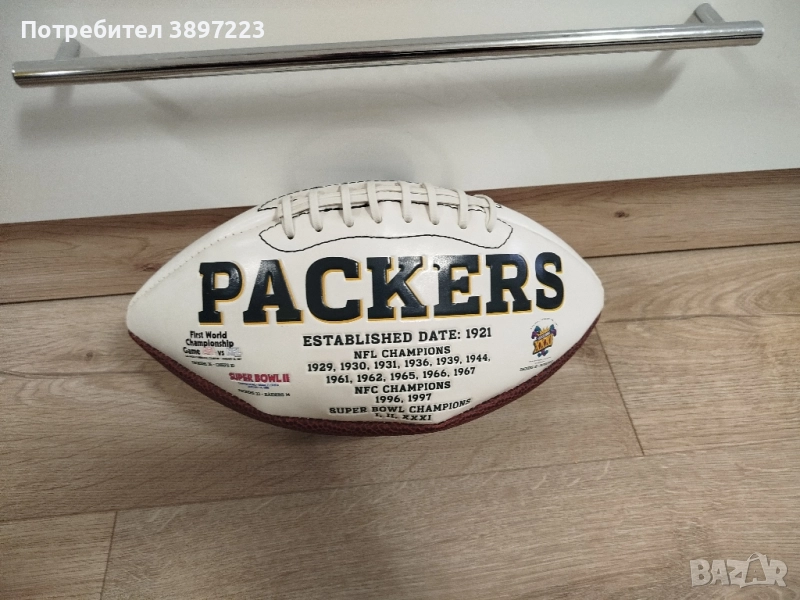 Топка за американски футбол , снимка 1