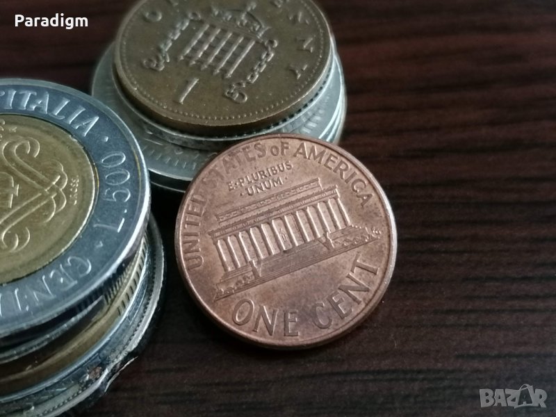 Монета - САЩ - 1 цент | 2001г., снимка 1