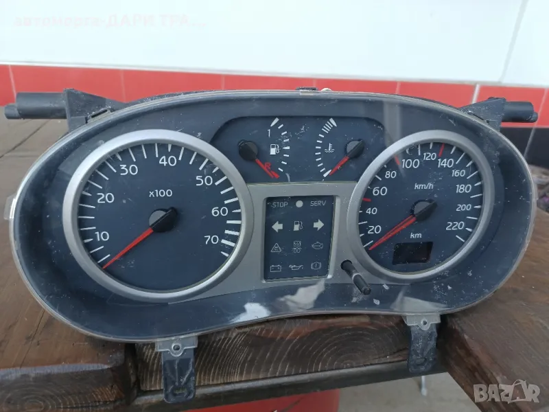 Табло уредно (километраж)за Рено Клио Бензин 2003, снимка 1