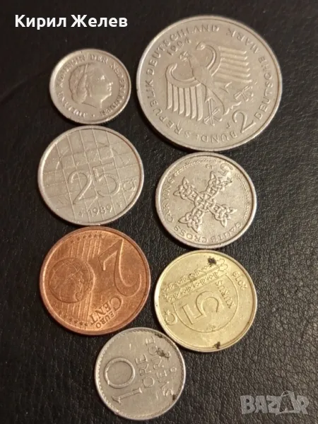 Седем монети от цял свят ГДР, НИДЕРЛАНДИЯ, ШВЕЦИЯ за КОЛЕКЦИЯ 25156, снимка 1