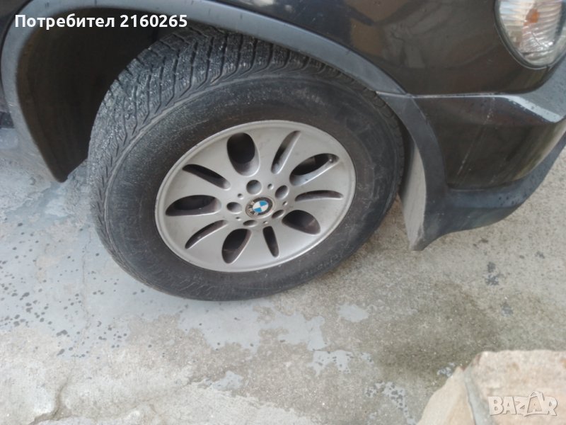 Джанти с гуми 255/60/R17 зимни bmw x5 5бр, снимка 1