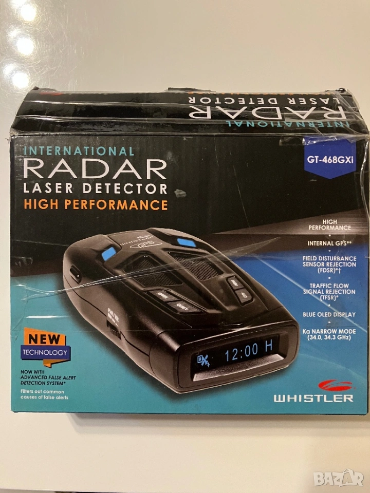Радар-детектор Whistler GT-468 GXI, снимка 1