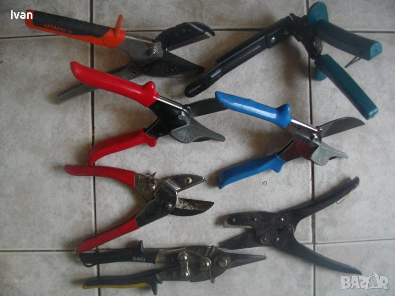 Ножица-Променливо Ъглово Рязане ПВЦ/Градинска Руска/Поставяне на Тел-Халки На Огради/Рязане Ламарина, снимка 1