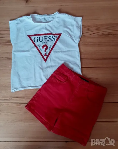комплект Guess и д-р качествени дрехи р-р 152см., снимка 1