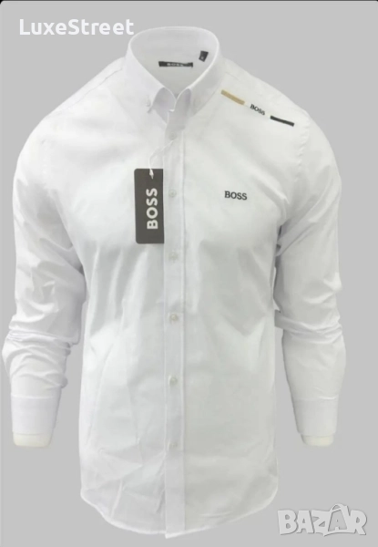 Мъжки Ризи - лого Бродирано 🤍Boss Armani Ralph Lauren , снимка 1