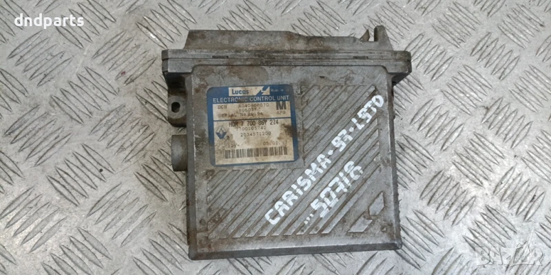 Компютър Mitsubishi Carisma 1.9TD 1997г. 7700867274 R04080007D , снимка 1