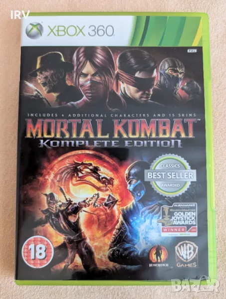 Mortal Kombat Komplete Edition Xbox 360, снимка 1