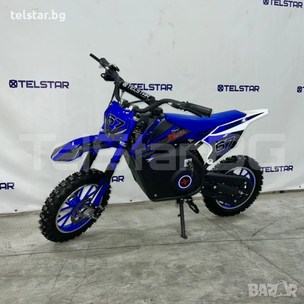 Детски електрически кросов мотор X-TREM Kid Ktm Style TELSTAR 1200W 36V 12Ah нов модел, снимка 1