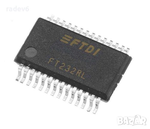 FT232RL FTDI, FT232, SSOP-28, снимка 1