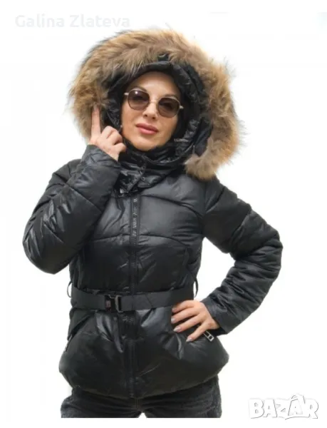 Зимно яке с качулка, снимка 1
