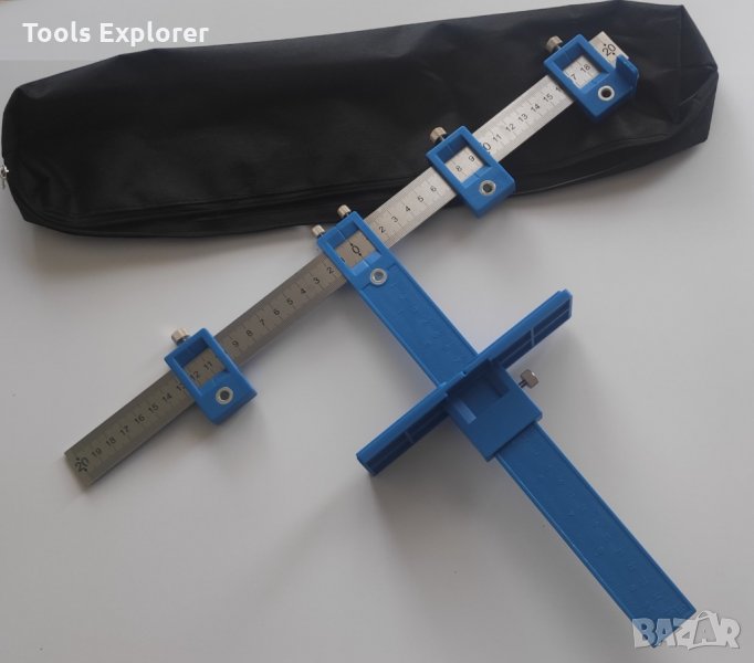 Шаблон за монтаж на мебелни дръжки , снимка 1