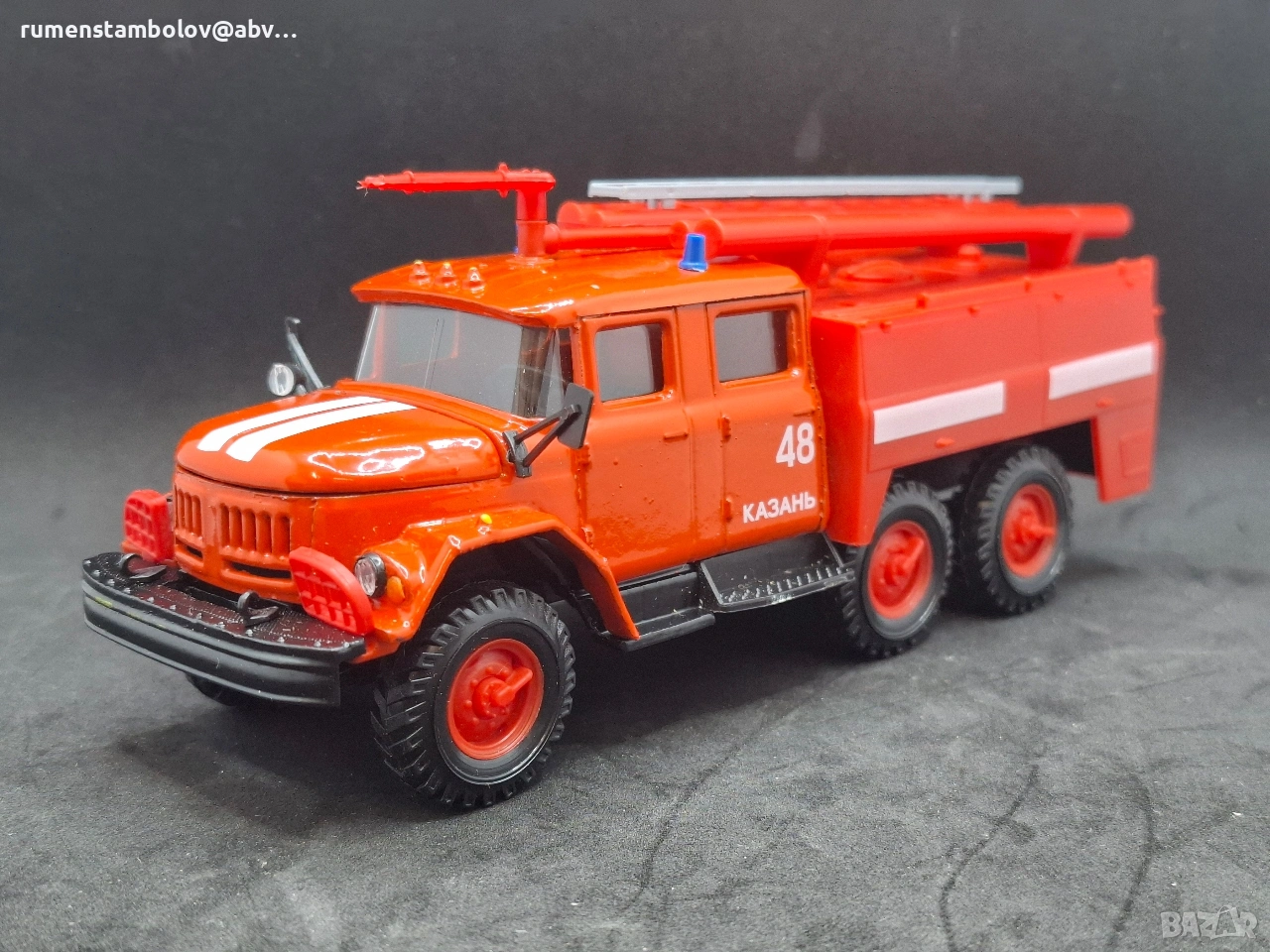 ЗиЛ 131 - Пожарна, Арек / Елекон, 1:43, снимка 1