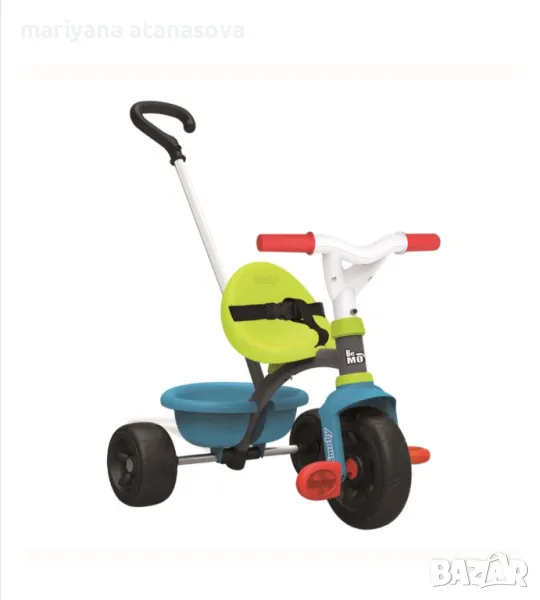 Детска триколка с родителски контрол Smoby, снимка 1