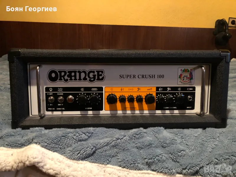 Китарен усилвател Orange Super Crush 100 Engl Marshall Fender Gibson, снимка 1