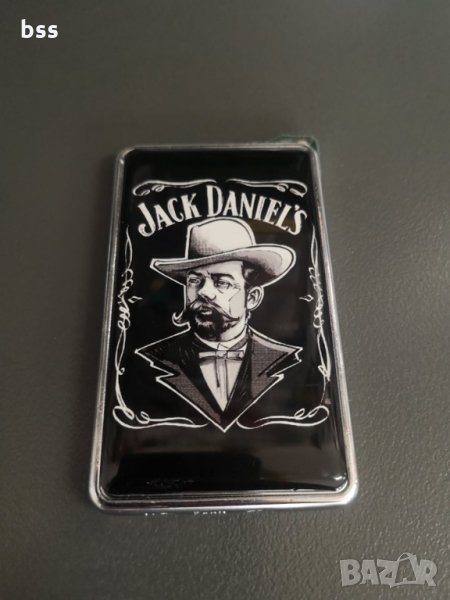 Метална запалка с логото на Jack Daniels, снимка 1