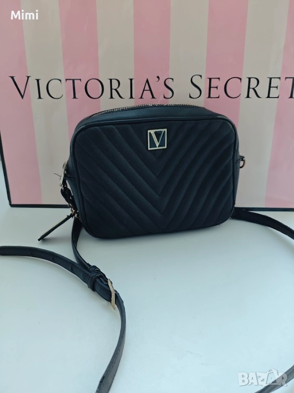 Victoria's Secret оригинална черна кросбоди чанта, снимка 1