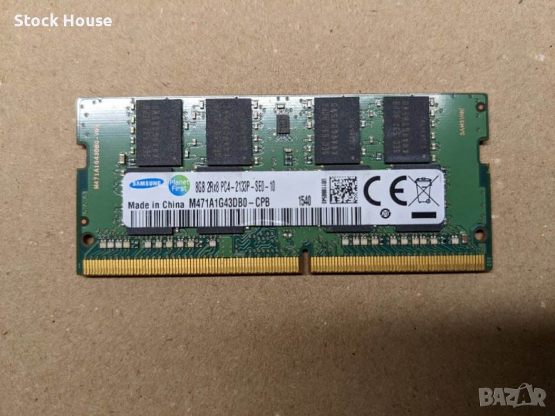 8GB Samsung 2133 MHZ DDR4 PC4-2133P за лаптоп - 2, снимка 1